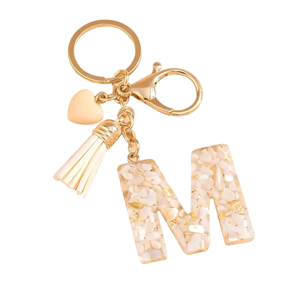 Acrylic Letter Pendant Tag for Girls