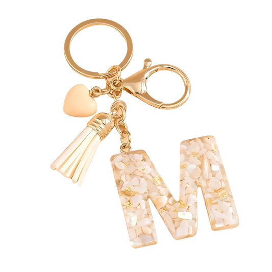 Acrylic Letter Pendant Tag for Girls